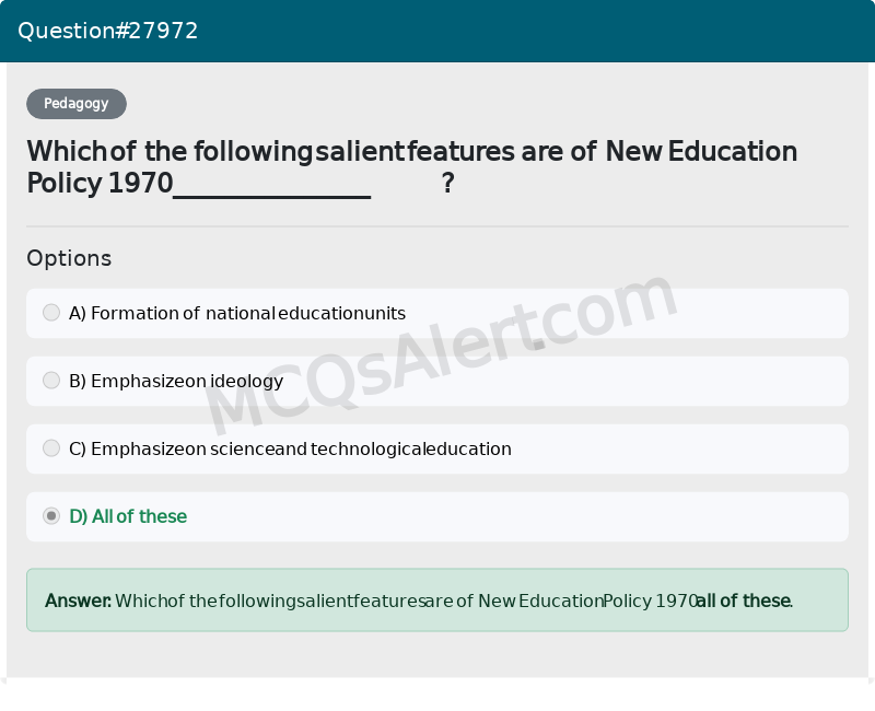 Question Screenshot