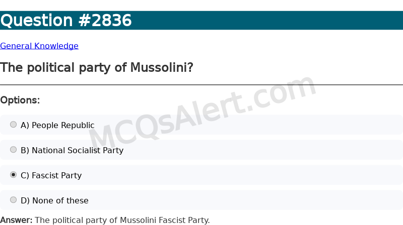 Question Screenshot