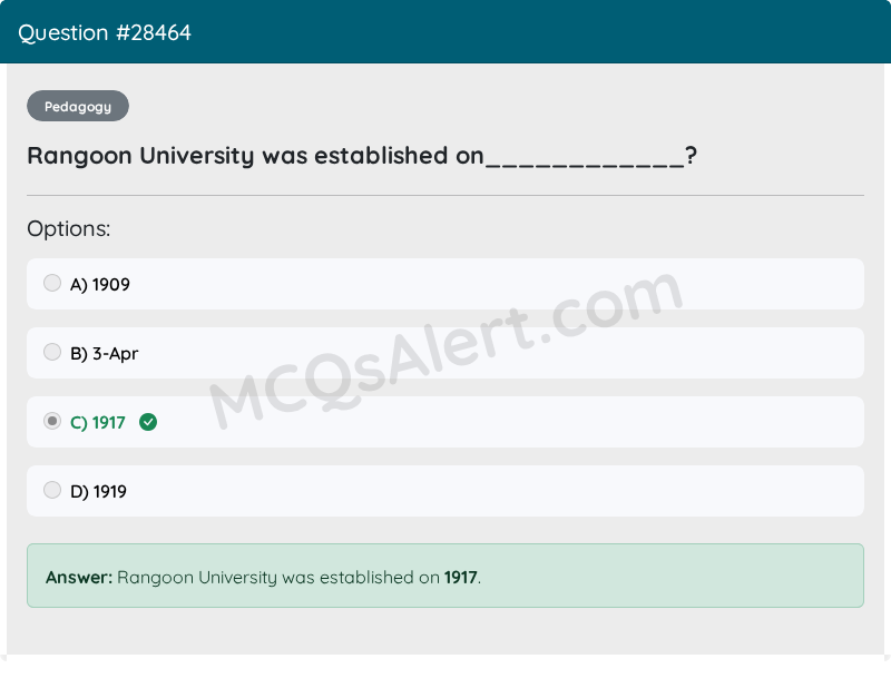 Question Screenshot