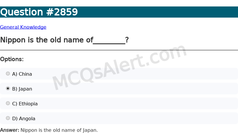 Question Screenshot