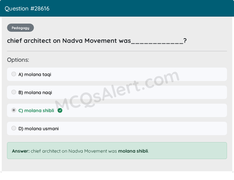 Question Screenshot