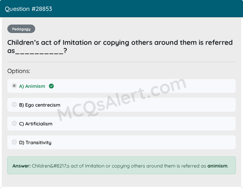 Question Screenshot