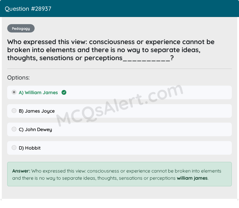 Question Screenshot