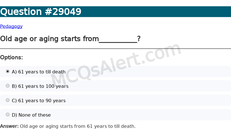 Question Screenshot