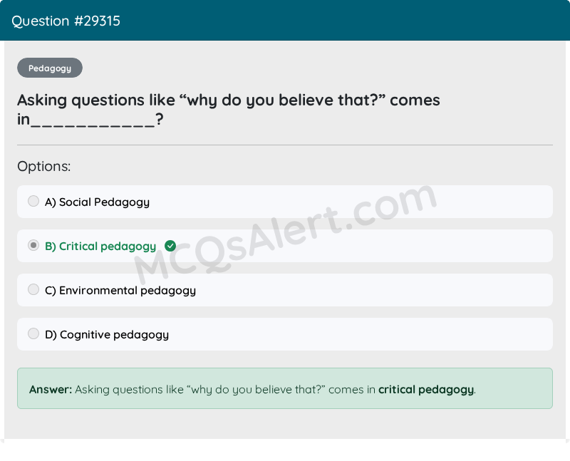 Question Screenshot