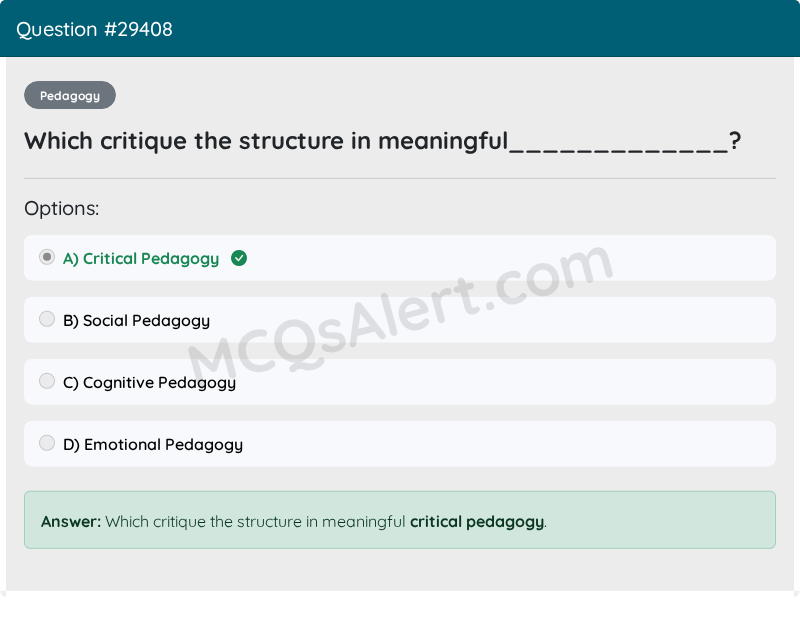 Question Screenshot