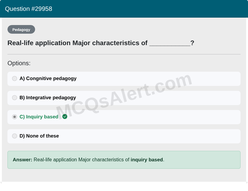 Question Screenshot
