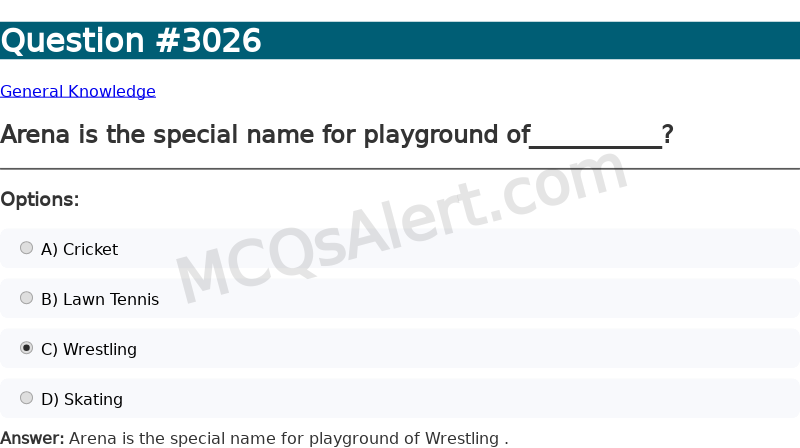 Question Screenshot