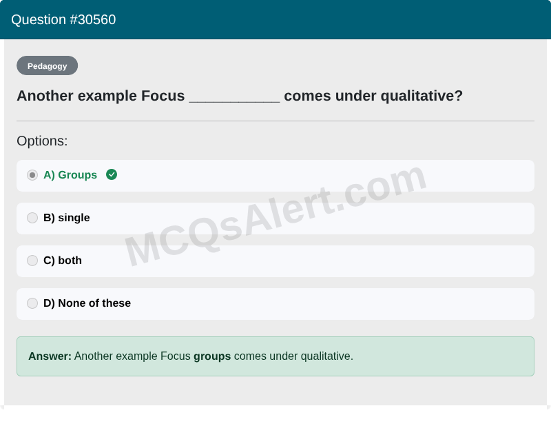 Question Screenshot