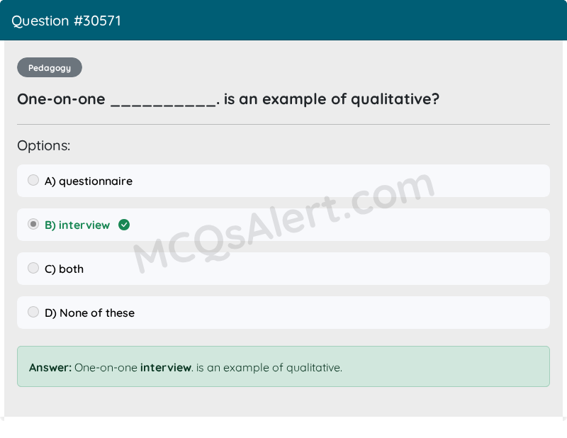 Question Screenshot