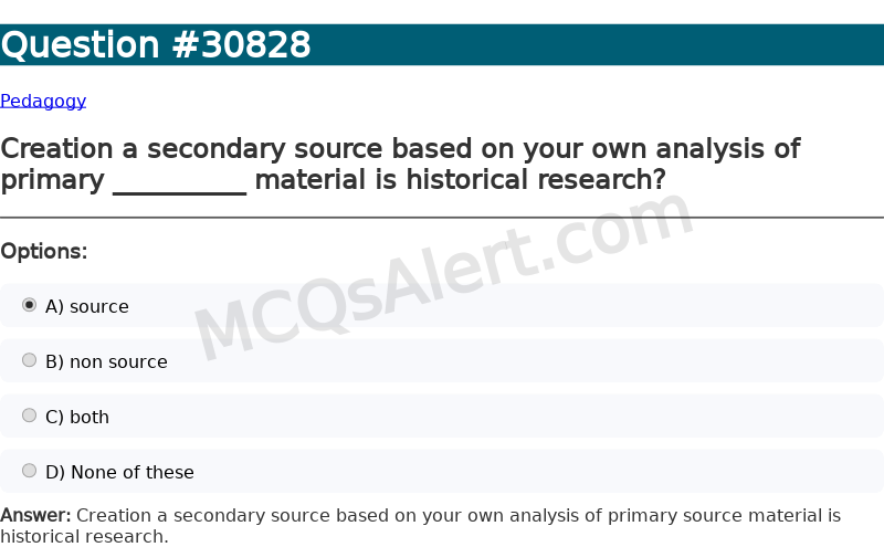 Question Screenshot