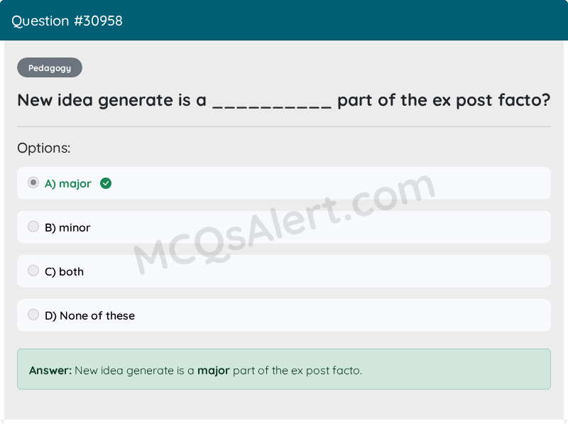 Question Screenshot