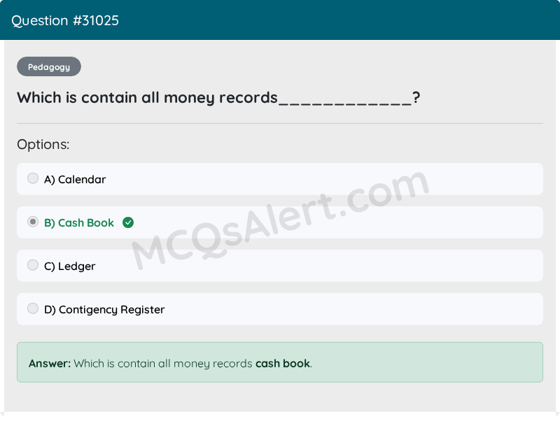 Question Screenshot