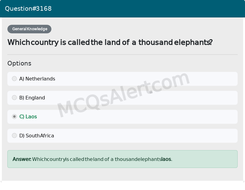 Question Screenshot