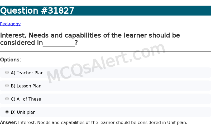 Question Screenshot