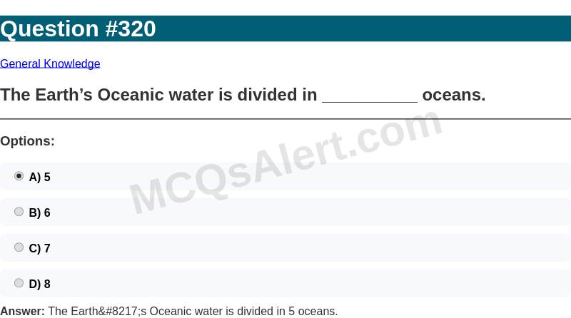 Question Screenshot