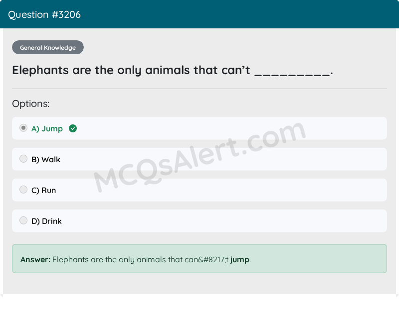 Question Screenshot