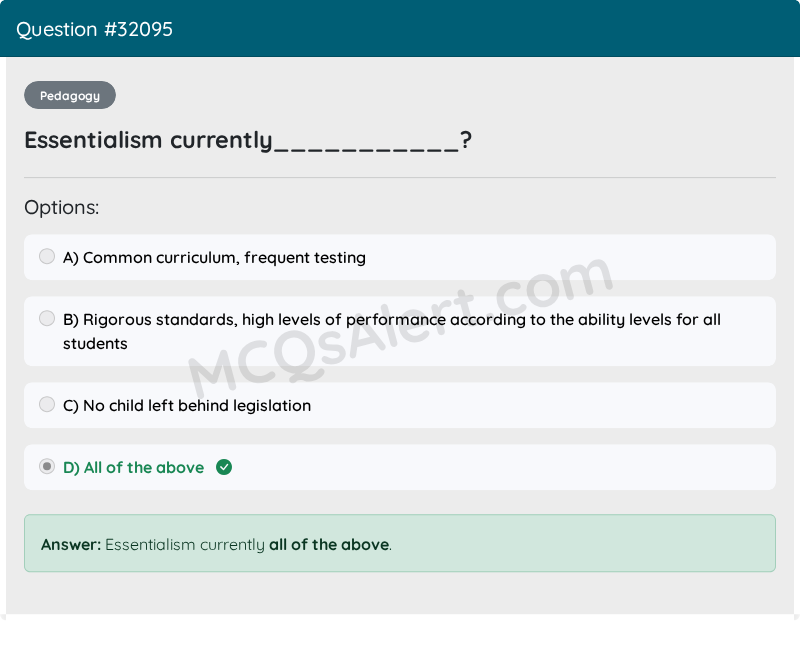 Question Screenshot