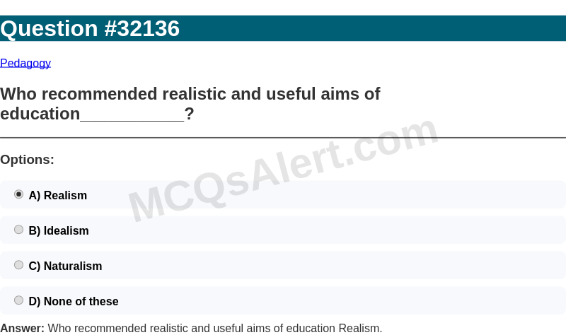 Question Screenshot