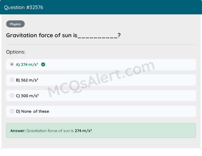 Question Screenshot
