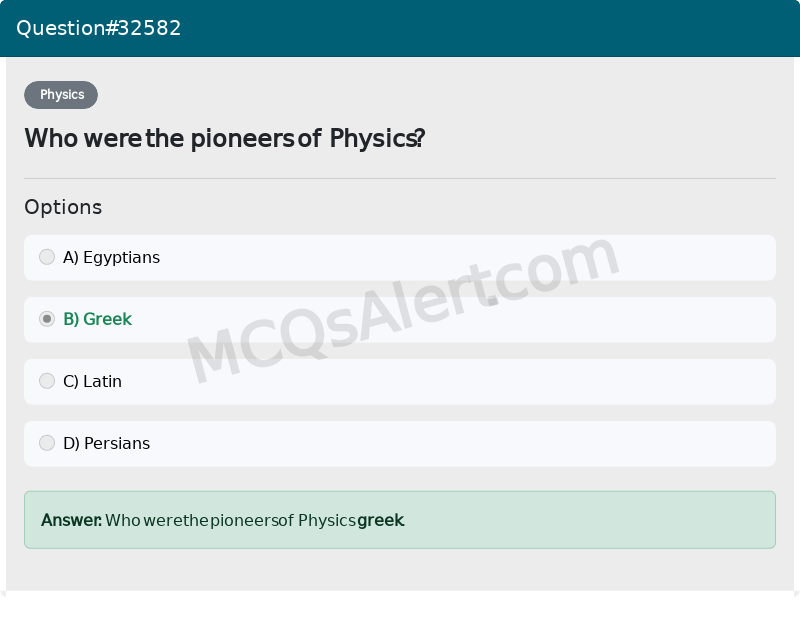 Question Screenshot