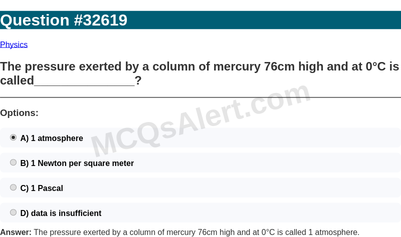 Question Screenshot