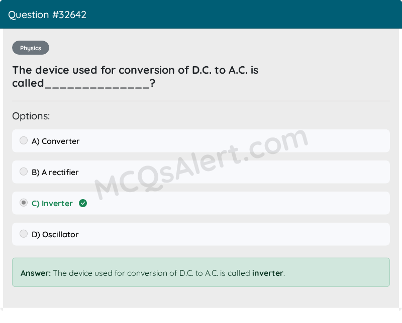 Question Screenshot