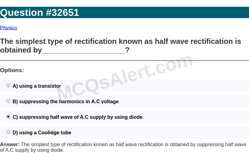Question Screenshot