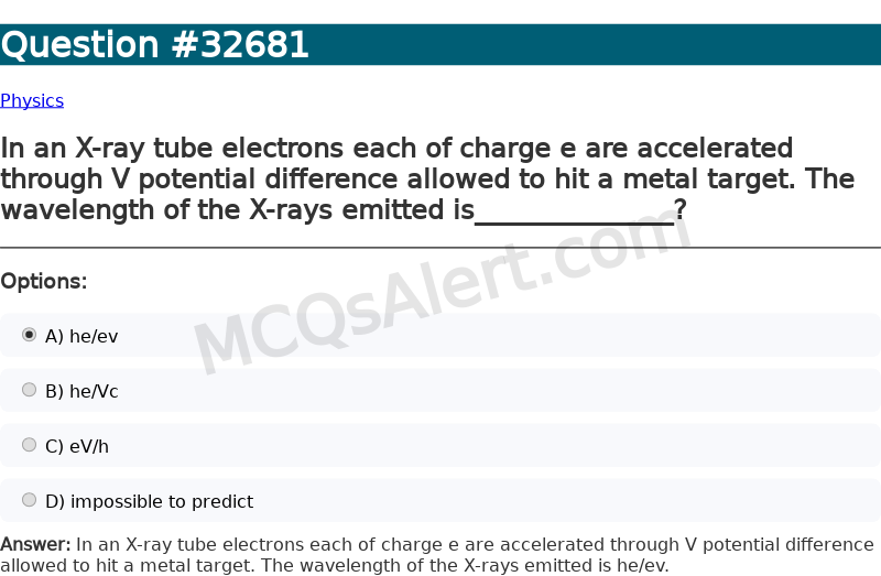 Question Screenshot