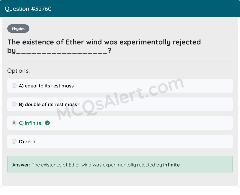 Question Screenshot
