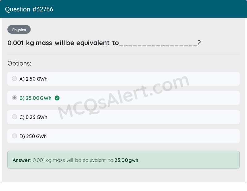 Question Screenshot