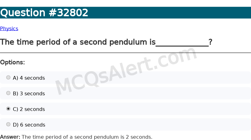 Question Screenshot