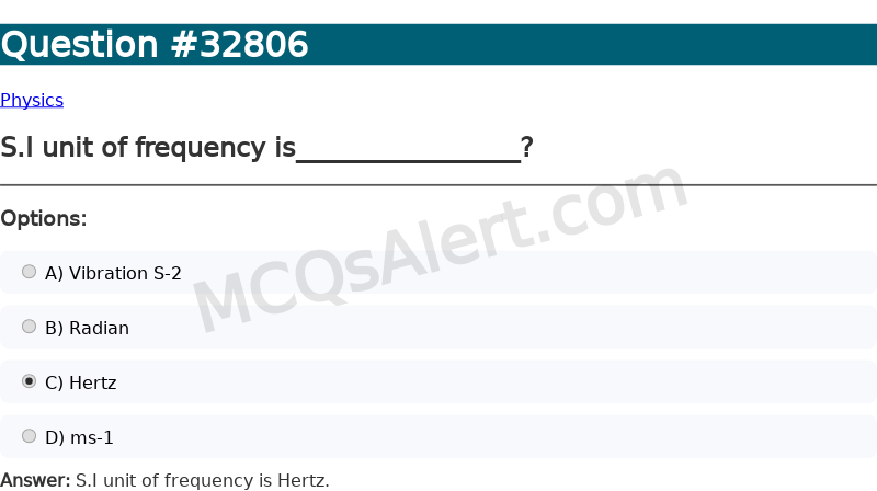 Question Screenshot