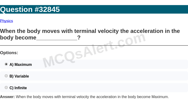 Question Screenshot