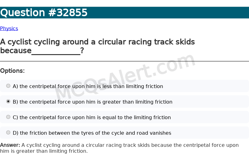 Question Screenshot