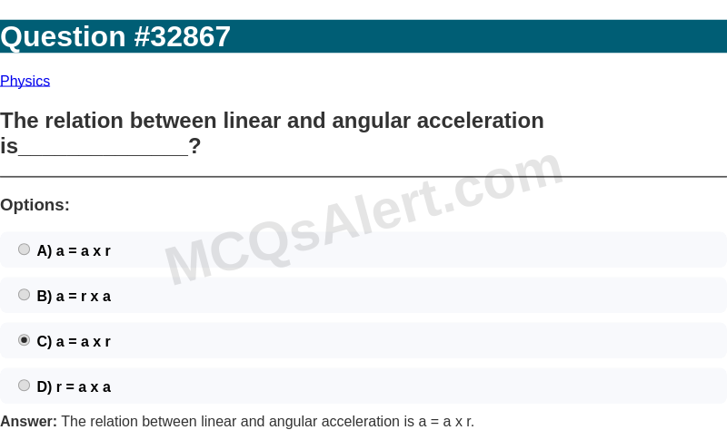 Question Screenshot