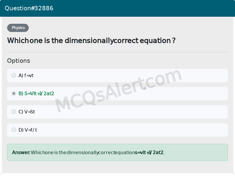 Question Screenshot