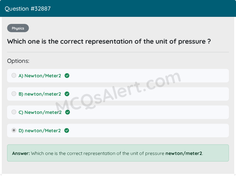 Question Screenshot