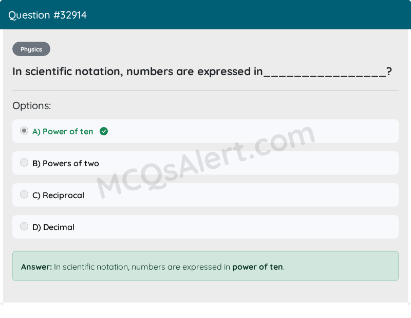 Question Screenshot