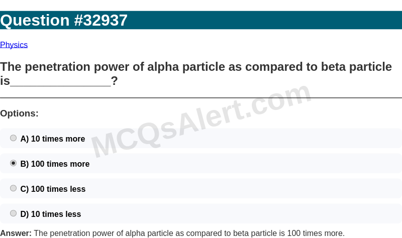 Question Screenshot