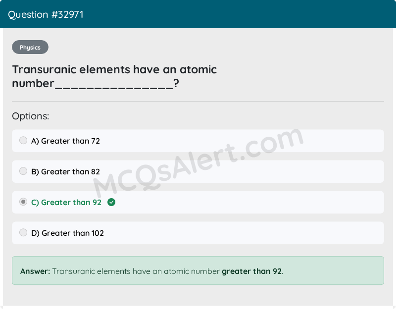 Question Screenshot