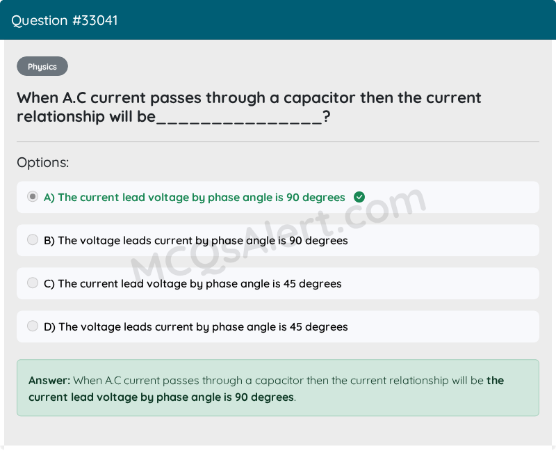 Question Screenshot