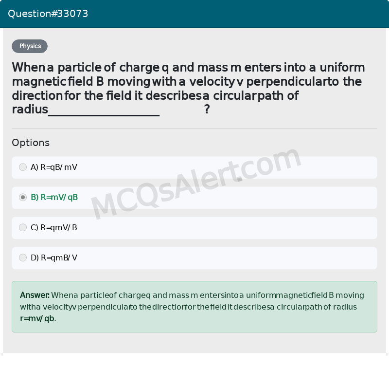 Question Screenshot