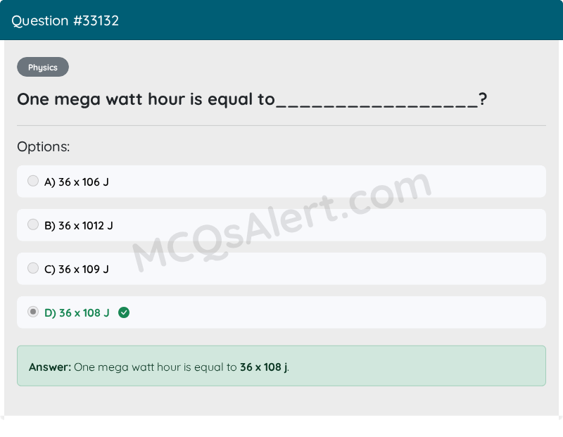 Question Screenshot