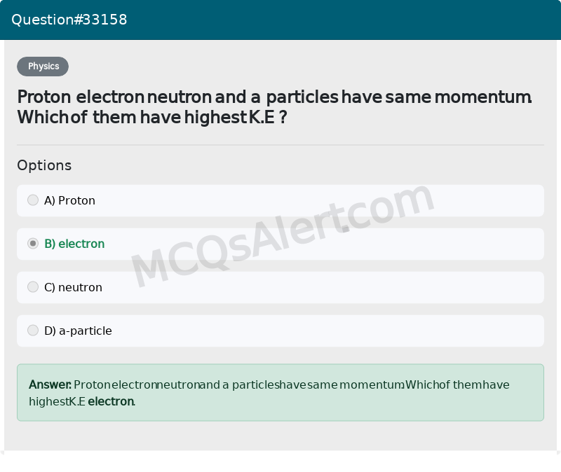 Question Screenshot