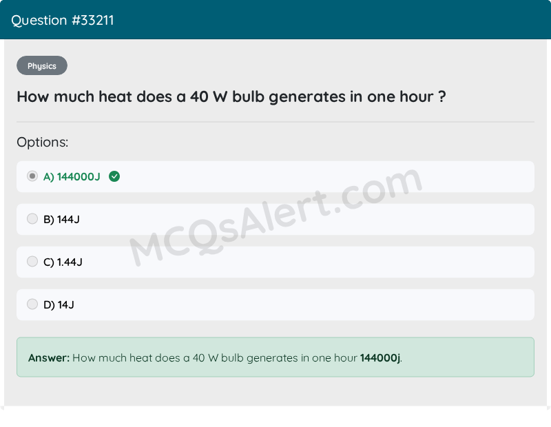 Question Screenshot