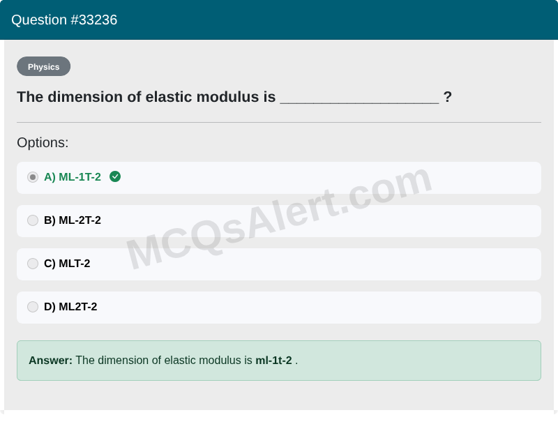Question Screenshot