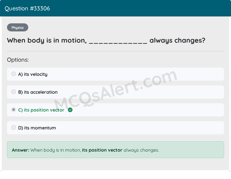 Question Screenshot