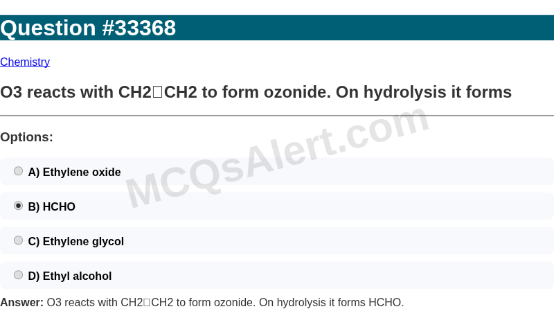 Question Screenshot