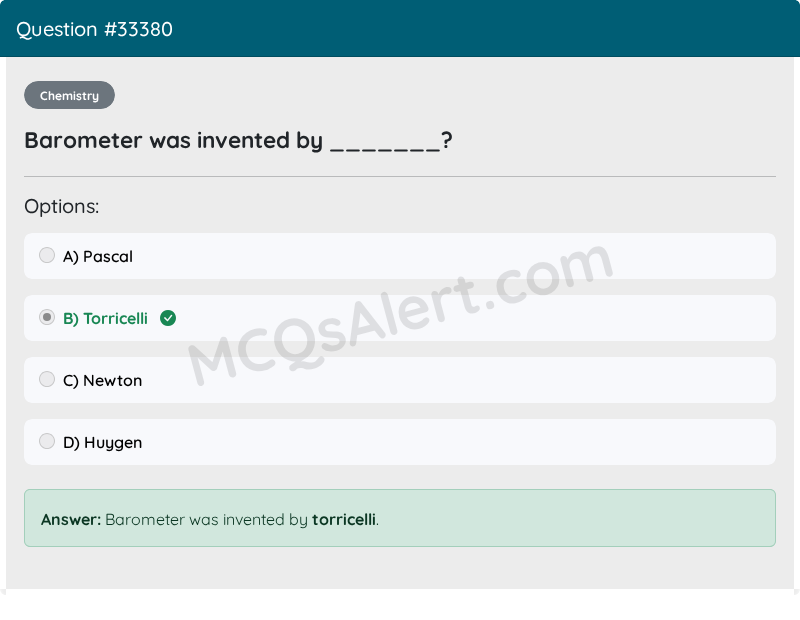 Question Screenshot